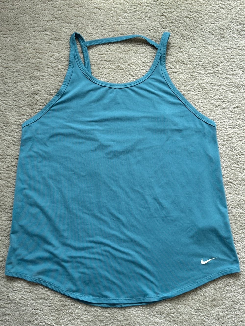 Nike Dri Fit Women's Blue Tank Top Size Medium